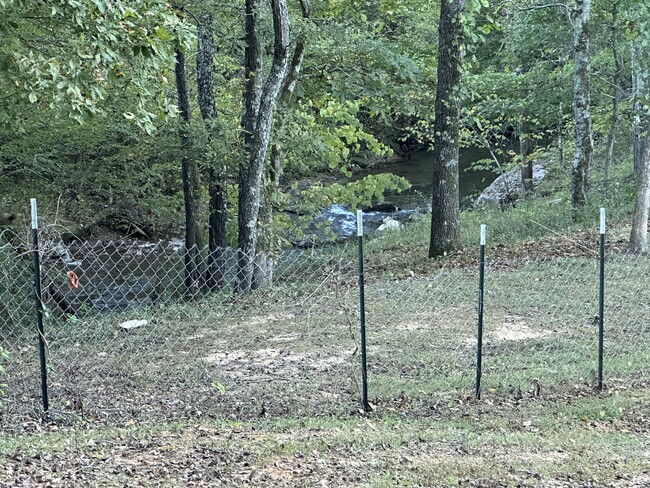 View of Creek from Deck - 8410 Asheville Hwy