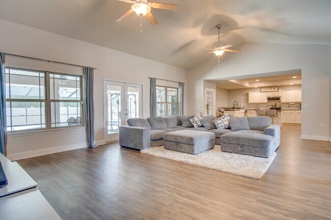 Building Photo - Milton 4BR Pool Home with Office, Vaulted Ceilings, Screened Saltwater Pool & 2-Car Garage