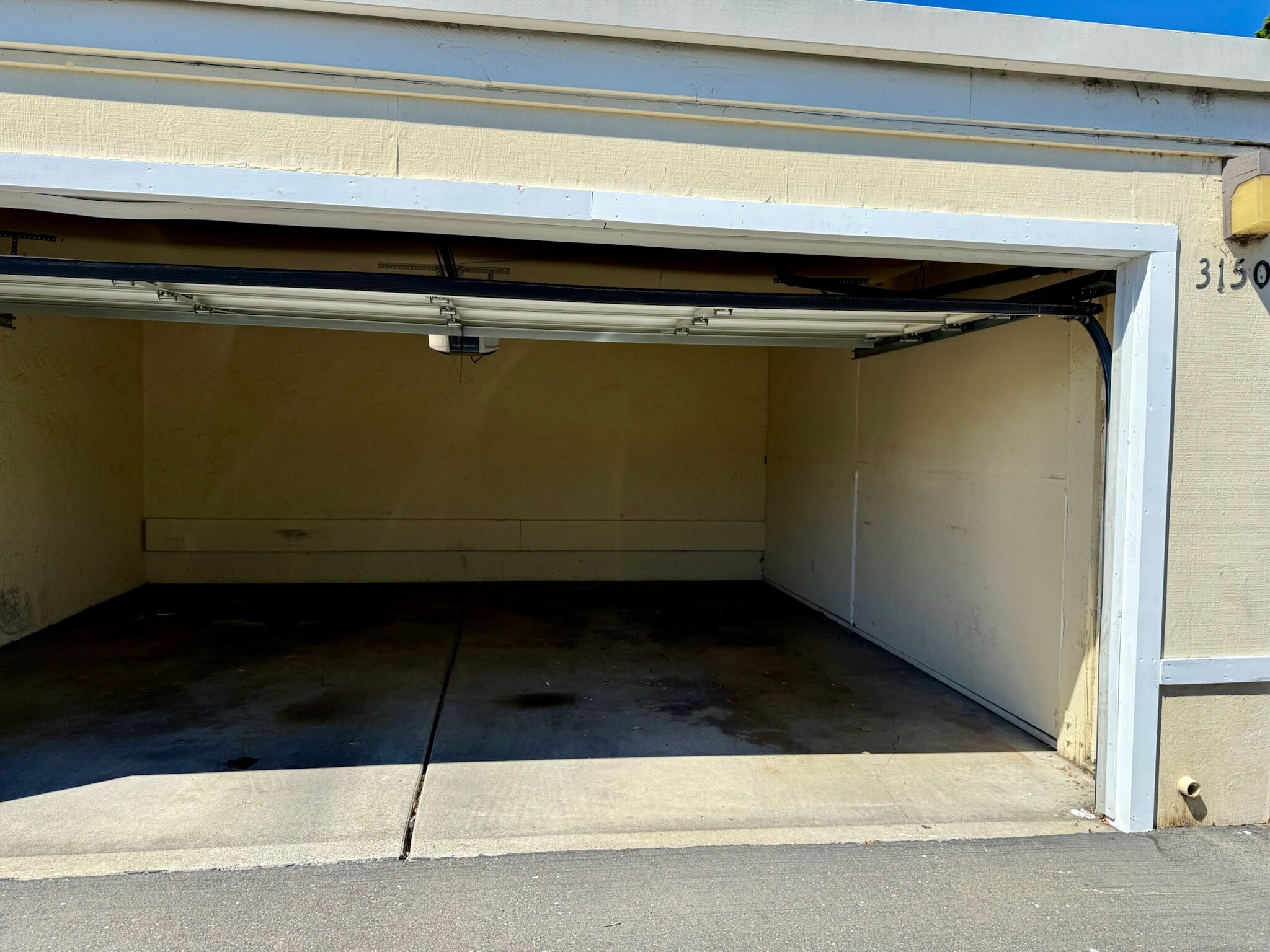 Garage open - 3150 Landess Ave
