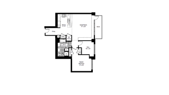 1BR/1BA - The Pinnacle at City Park South
