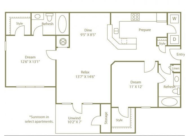 Floorplan - Sugarloaf Crossing