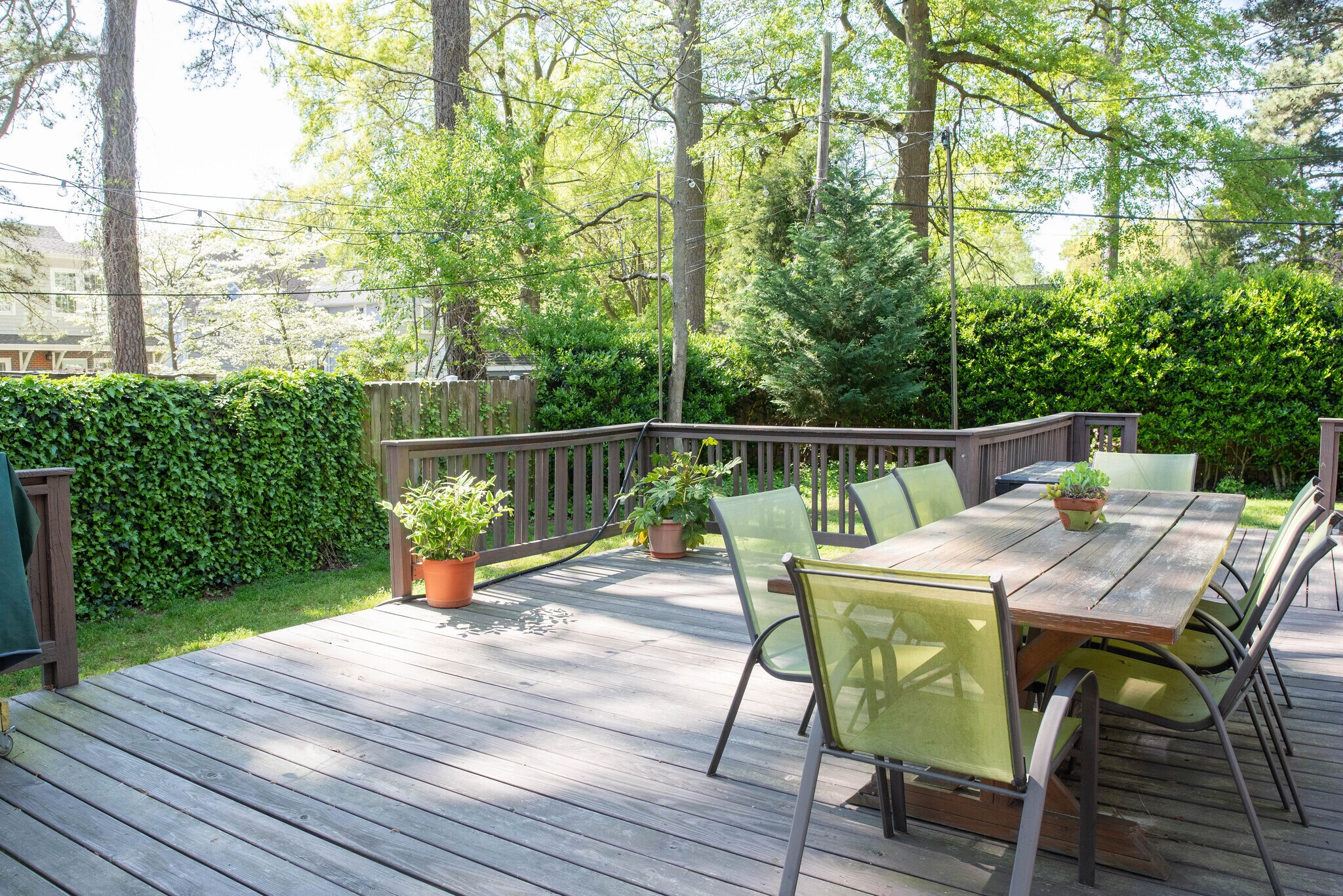 Back Porch - Fenced in Back Yard. - 417 E Government Ave
