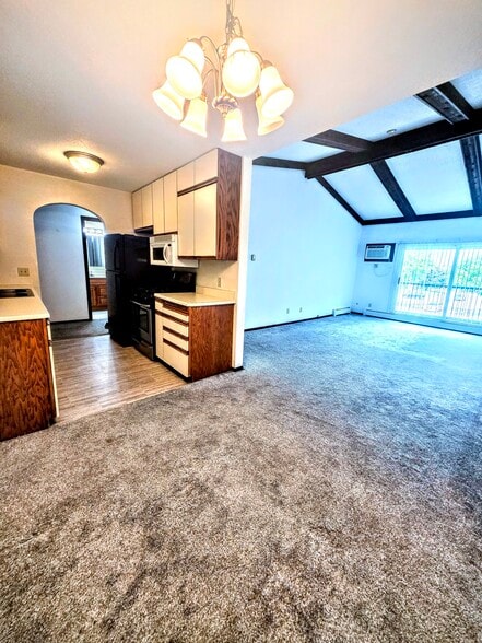 Kitchen, dining room, and living room - 7320 York Ave S