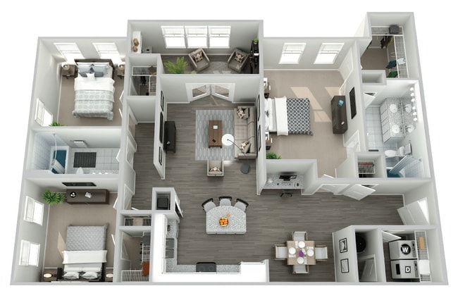 Floorplan - Meridian at Broad Street Market
