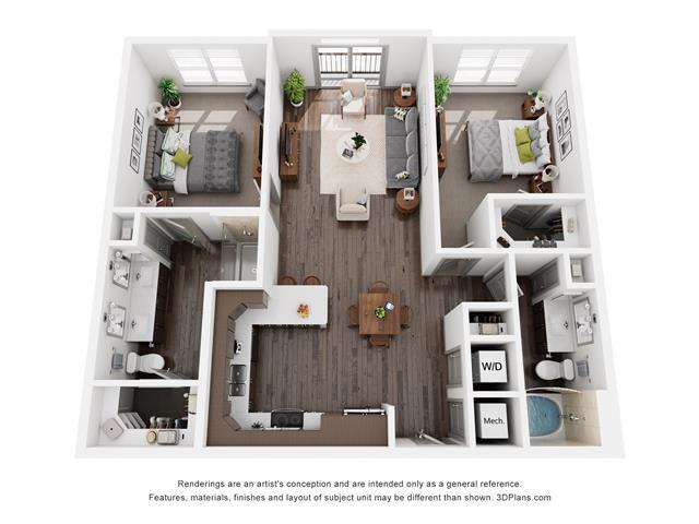 Floorplan - Creekside at Crabtree