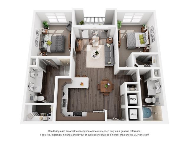Floorplan - Creekside at Crabtree