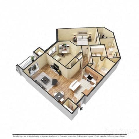 Floorplan - Glacier Valley at Reston Heights
