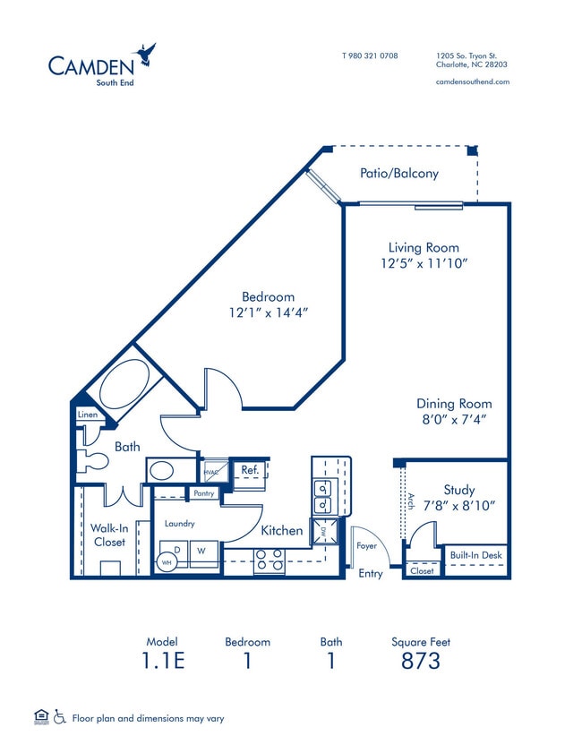 Floorplan - Camden South End