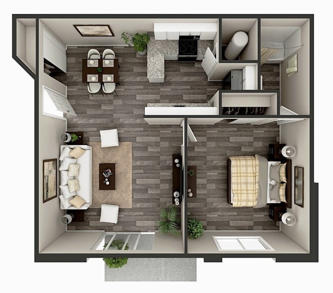 Floorplan - Fawn Ridge Apartments