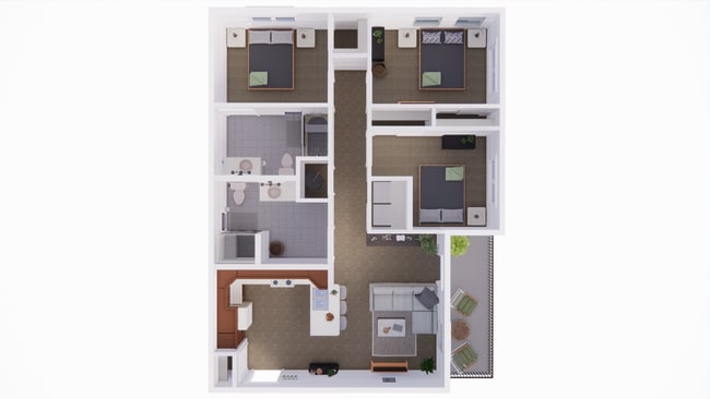 Floorplan - Pebblebrook Parkside