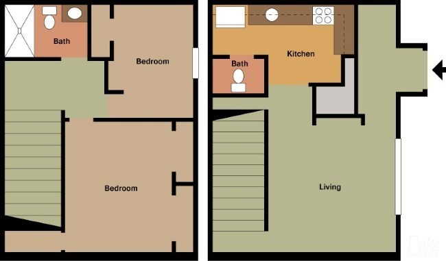 Floorplan - Pinewoods Apartments