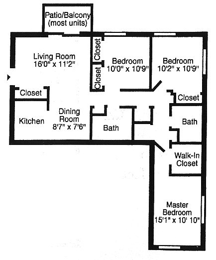 Floorplan - The Commons at Cowan Boulevard