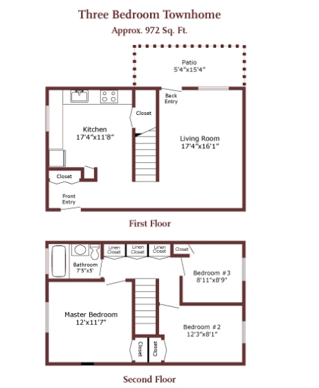 3BR/1BA - Medical Center Courts