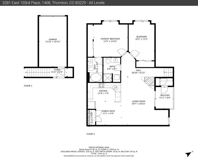 Building Photo - $2,100 - 2 Bed, 2 Bath Townhome in Thornto...