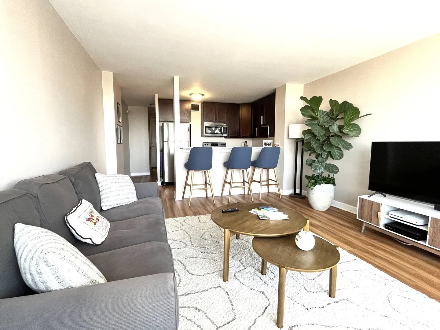 Kitchen from Main Room - 1636 N Wells St