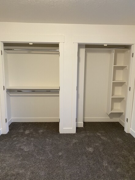 Closets in master bedroom - 2626 W 450 N