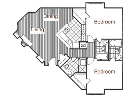 2BR/2.5BA - Fourth Ward Square