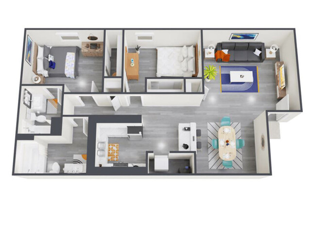 Floorplan - Tides on West Cheyenne