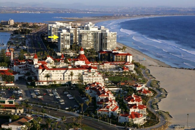 Next to the Hotel Del Coronado - 1710 Avenida Del Mundo