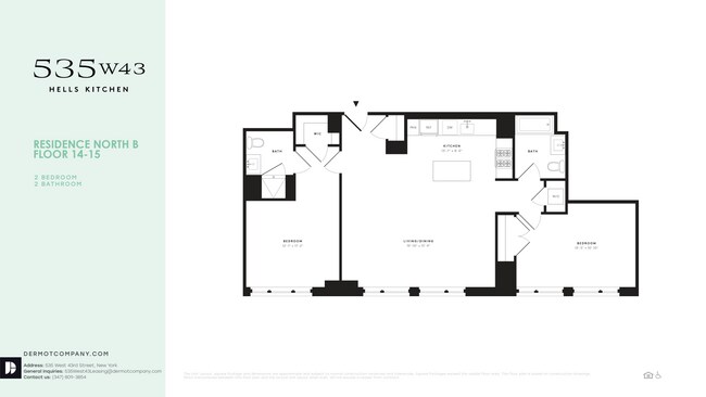 Floorplan - 535 W 43rd Street