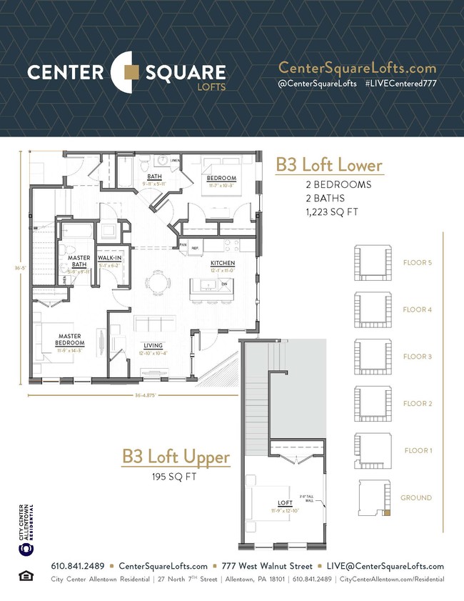 Floorplan - Center Square Lofts West