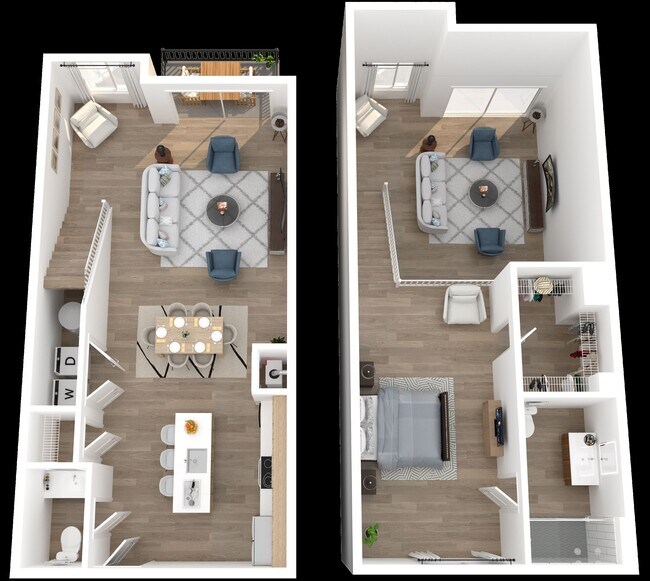 1 Bedroom Loft - Narberth Square