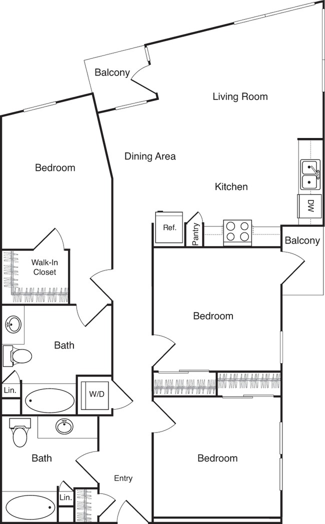 Floorplan - Parc on Powell