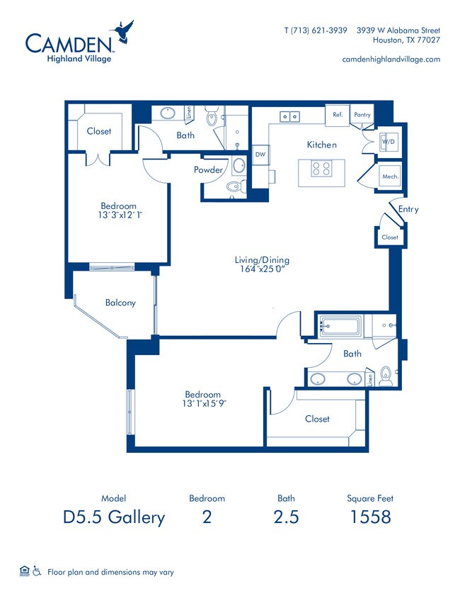 Floorplan - Camden Highland Village