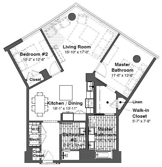 Floorplan - One University Circle