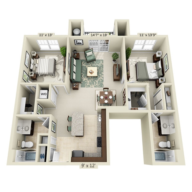 Floorplan - Bell Arlington Ridge