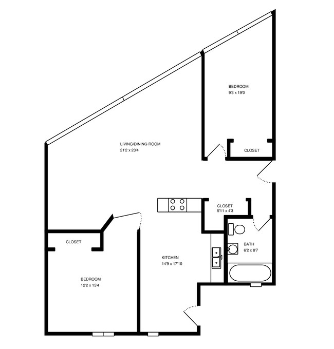 Floorplan - 2849 N Orchard