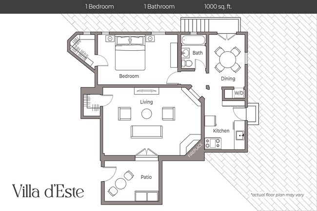Floorplan - Villa d'Este