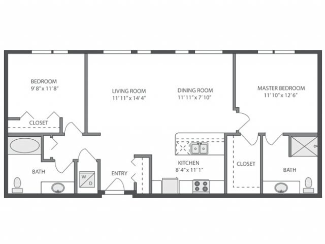 Floorplan - AMLI 535