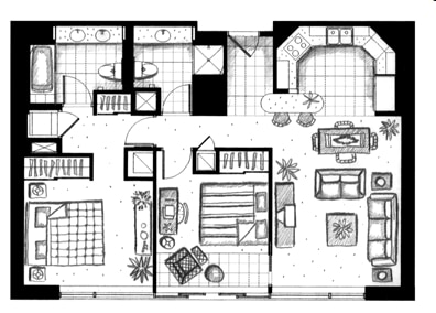 2BR/2BA - Hawaiki Tower