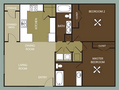 Floorplan - Cimarron Court