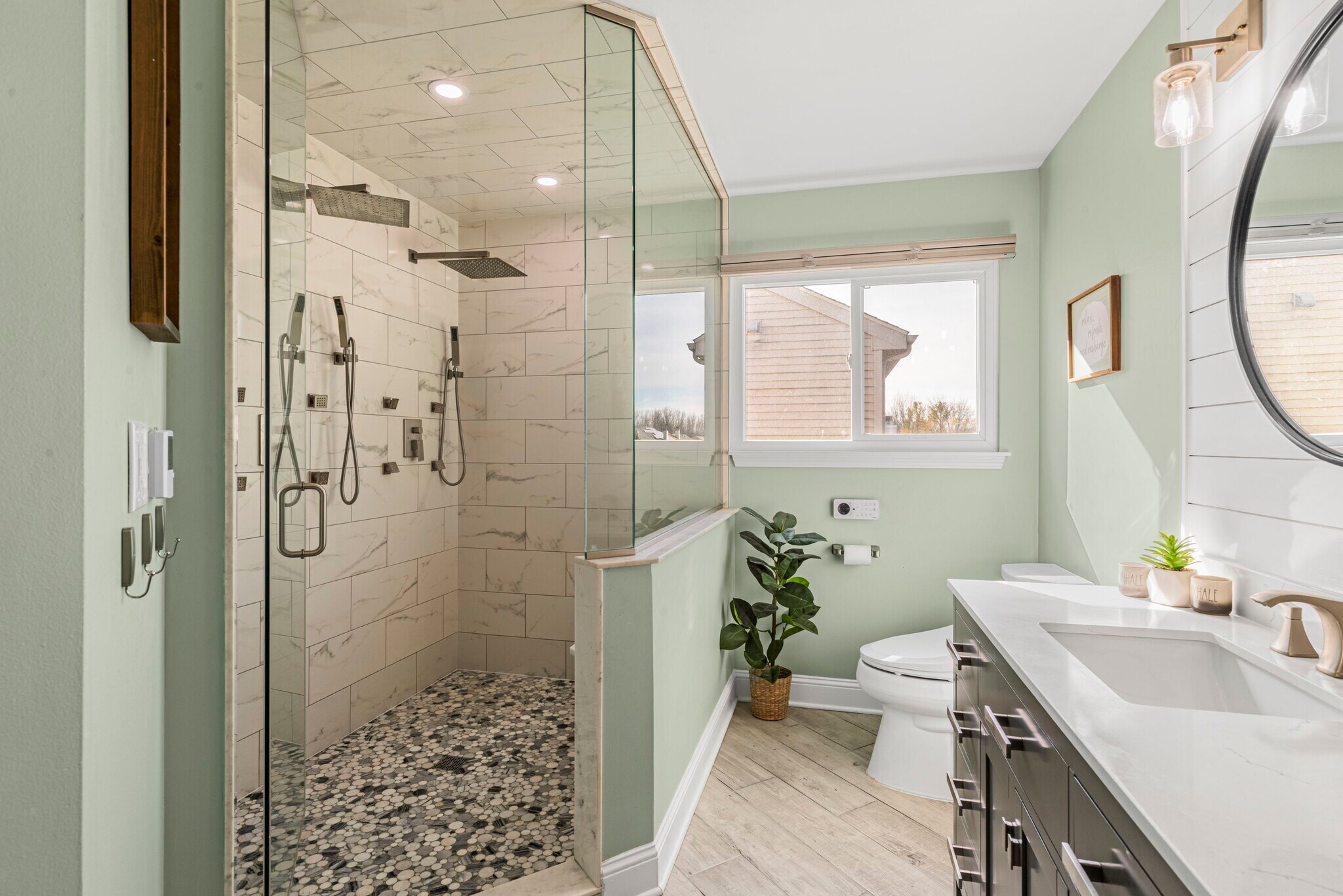 Luxurious Master Bath with Steam shower - 31696 N Borre Dr