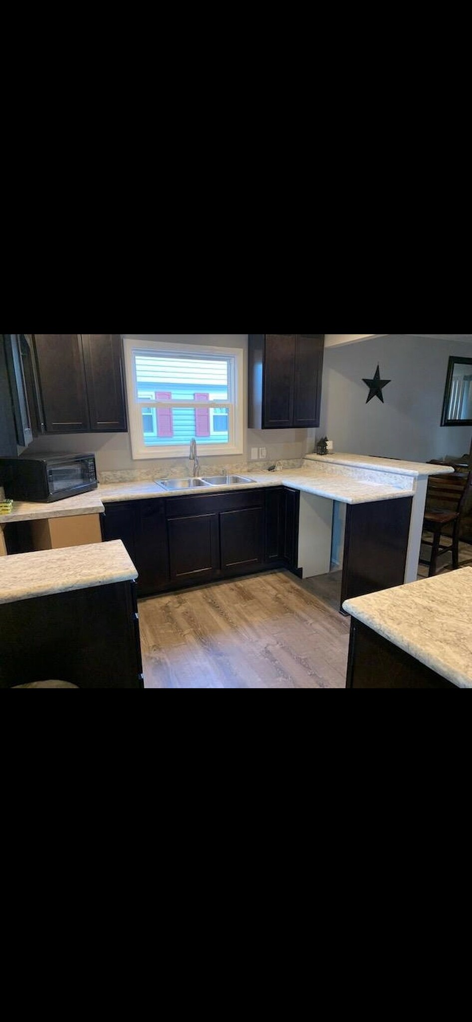 kitchen-currently has new appliances (white) - 2414 W 5th St