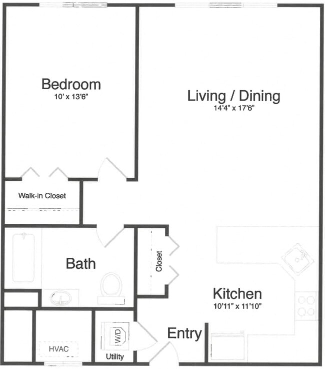 Floorplan - Courtyard at Jefferson