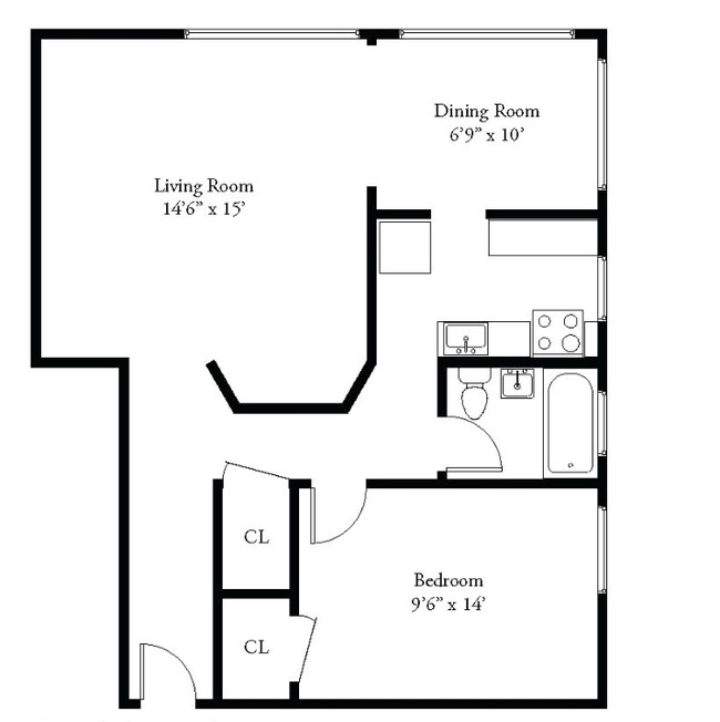 One Bedroom Corner - 903 Kilbourn