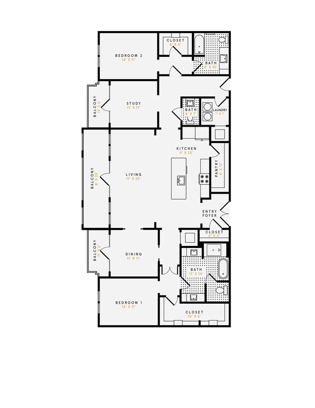Floorplan - Boone Manor