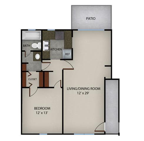 Floorplan - Hidden Colony