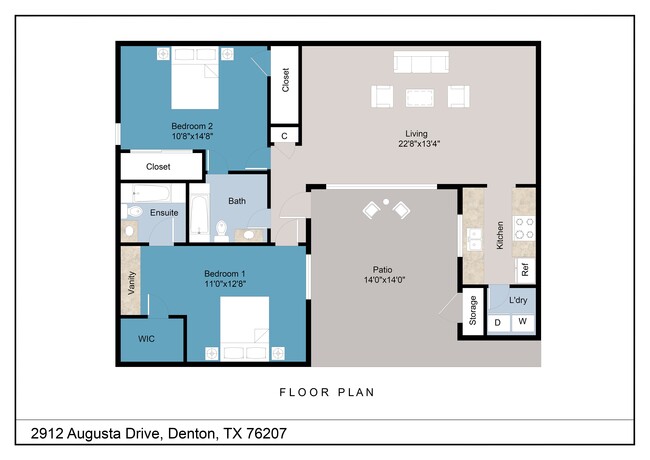 Floorplan - Greenway Patio