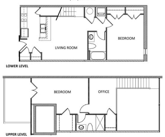 2BR/2BA - The Hancock Building