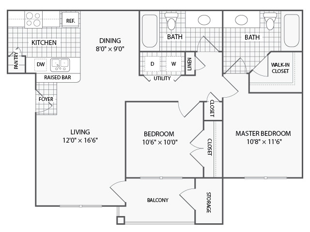 Floorplan - Parkways on Prairie Creek