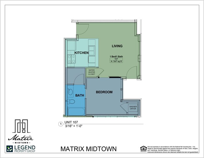 Floorplan - Matrix Midtown