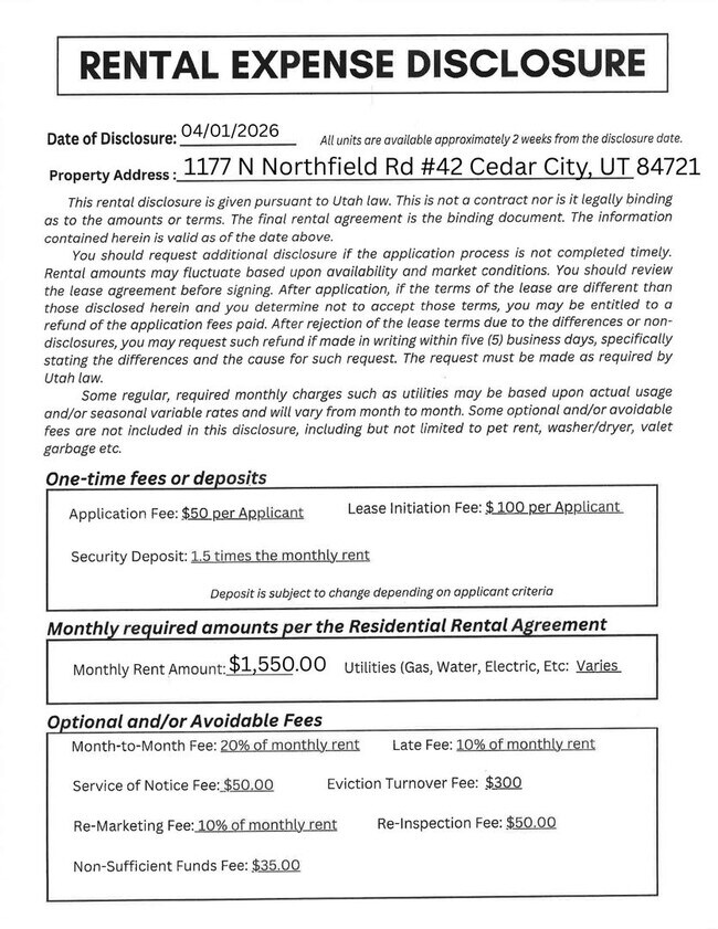 Building Photo - Charming Cedar City Townhome