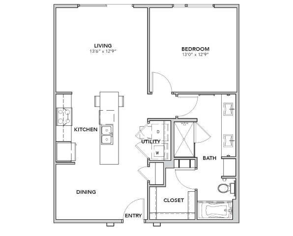 Floorplan - Cypress at Trinity Groves