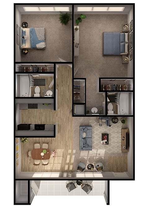 Floorplan - Verde Apartments