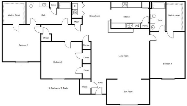 Floorplan - Redland Arms