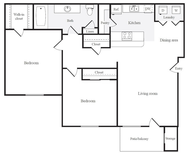 Floorplan - Memorial Heights